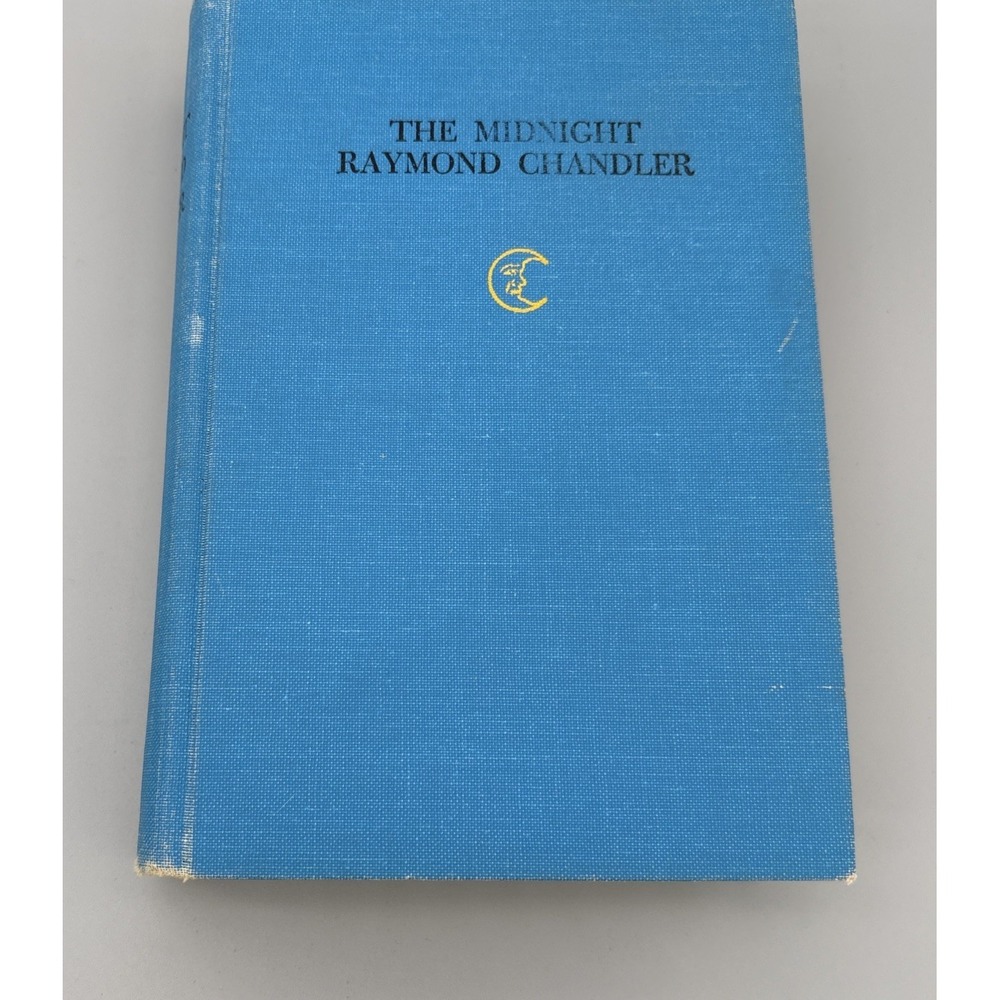 THE MIDNIGHT by Raymond Chandler, 1971, 1st‎ Printing, Vtg HC Houghton Mifflin